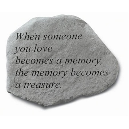 Kay Berry Inc Kay Berry- Inc. 69820 When Someone You Love Becomes A Memory - Memorial - 15.5 Inches x 12.5 Inches 69820